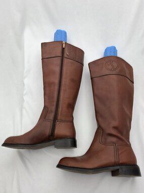 Revamped & Ready: Franco Sarto Hudson Wide Calf Boots (Custom Stained) 6
